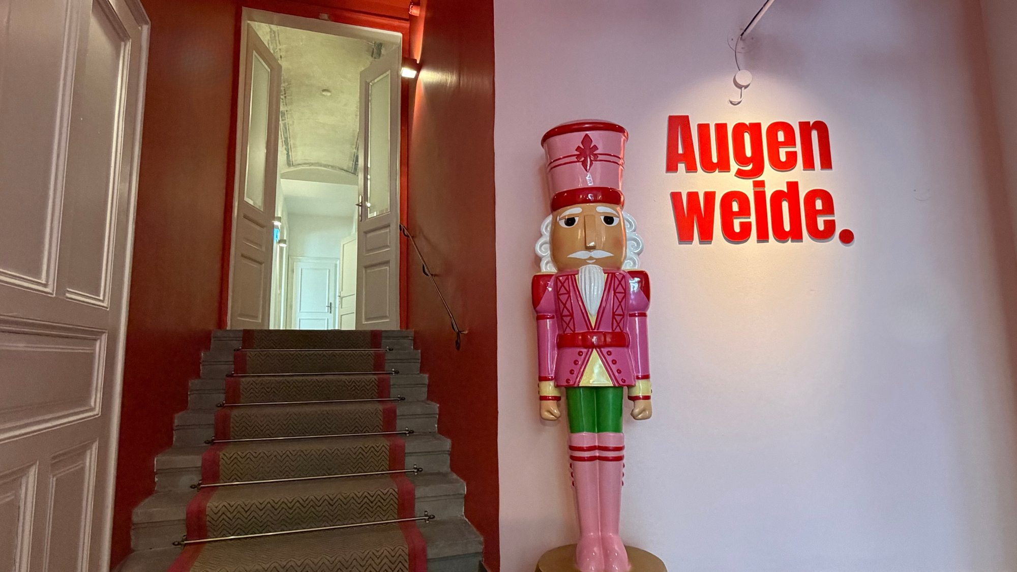 Zugang zum Studio in der Nibelungengasse 38